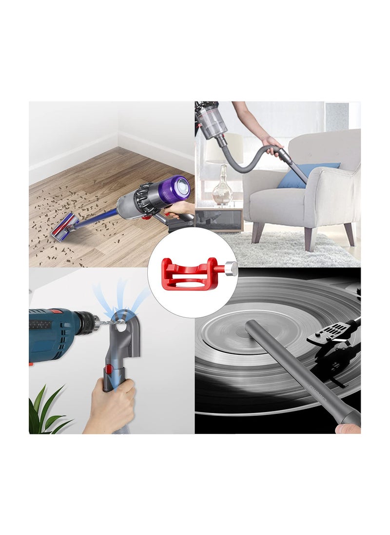SYOSI - Trigger Lock, Fit for Dyson V6 V7 V8 V10 V11 V15 Detect Absolute Animal Motorhead Vacuum Cleaner, Power Button Attachments, Free Your Finger (Not for Outsize) - Image 1