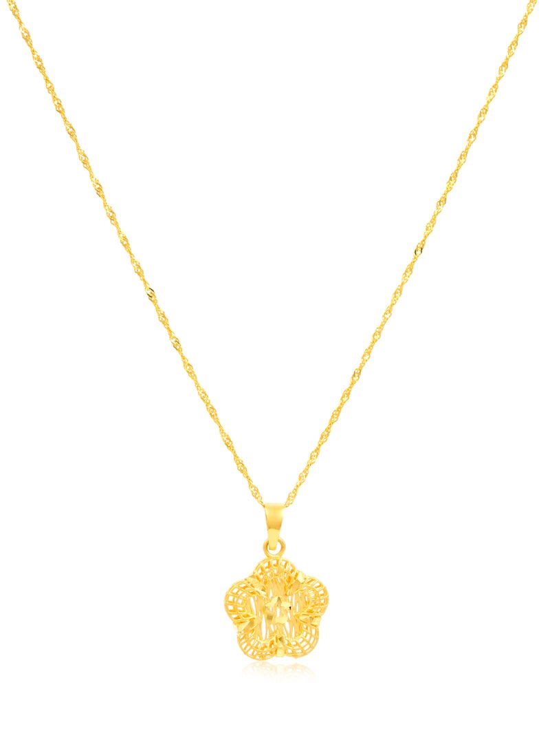 Elegant and Affordable 22kt Gold Necklaces
