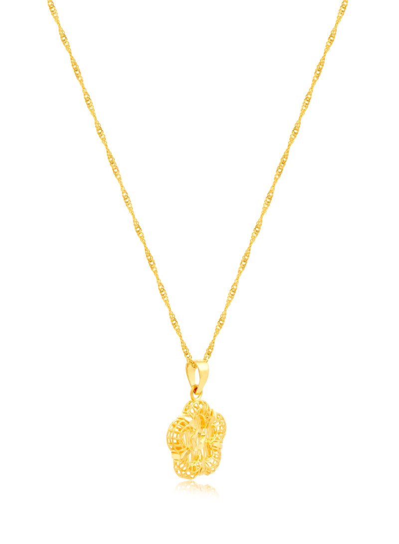 Elegant and Affordable 22kt Gold Necklaces