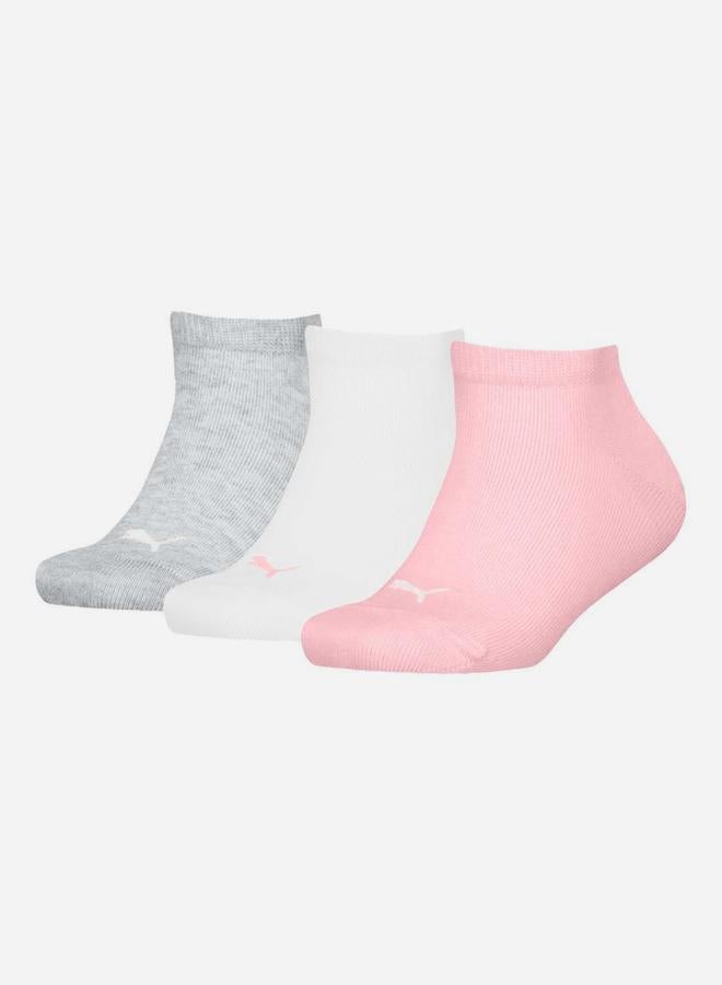 بوما مجموعة من 3 - جوارب بطبعة شعار الماركة