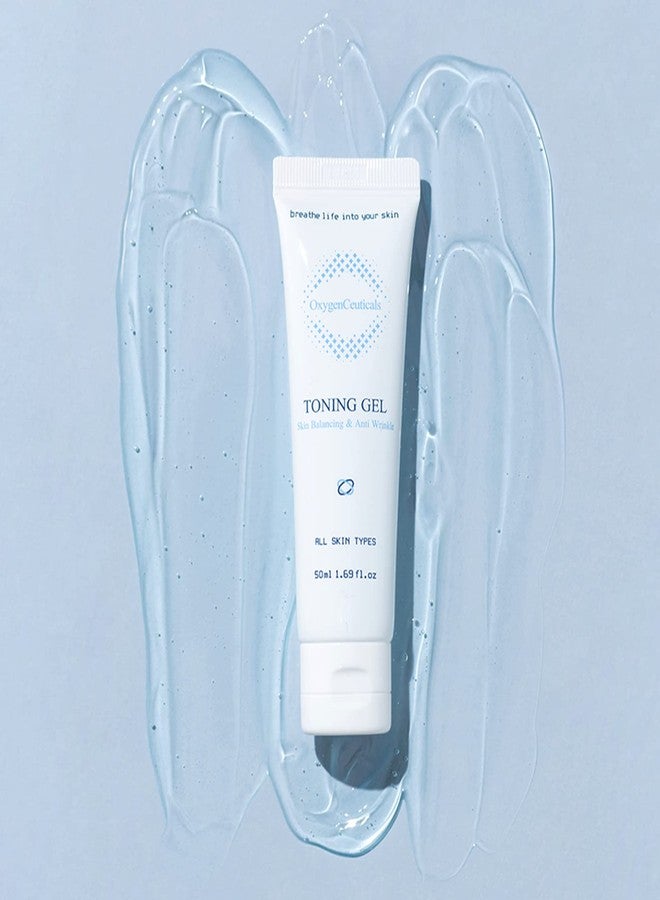 OxygenCeuticals Toning Gel - Anti-Aging Gel for Skin Firming and Toning, pH-Balancing Anti-Wrinkle Toner for Face and Body (200ml / 6.67 oz) - Image 3