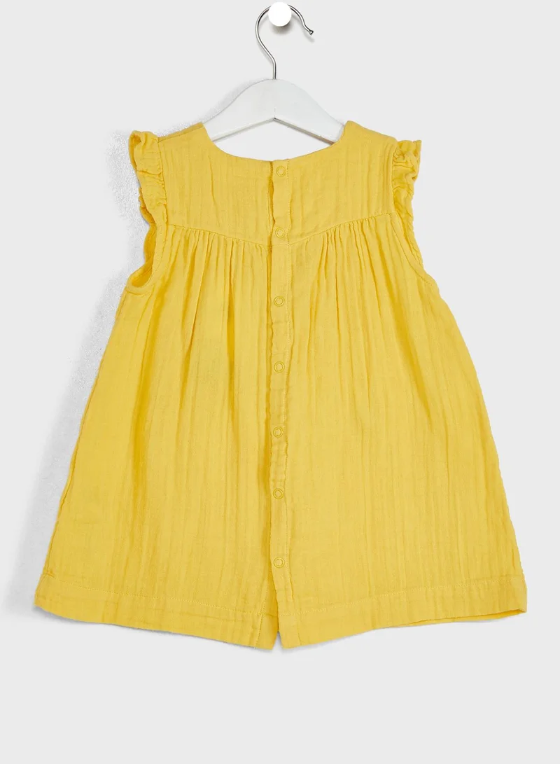 Petit Bateau Infant Ruffle Dress
