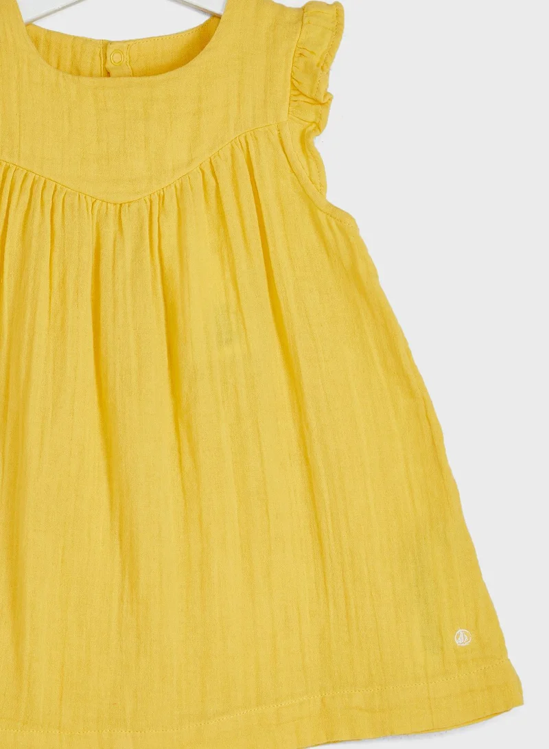 Petit Bateau Infant Ruffle Dress