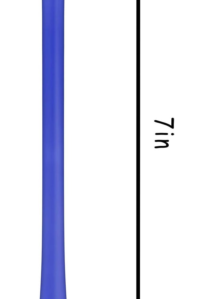 ONE250 7" Flexible Rubber Antenna for Jeep Wrangler JK JKU JL JLU Rubicon Sahara Gladiator Renegade Compass Cherokee (2007-2024) - Blue - Image 2