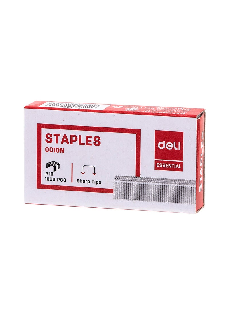 Deli Staples Staple Box of 1000 PCS , Can Staple Up to 15 Sheets  - Image 1