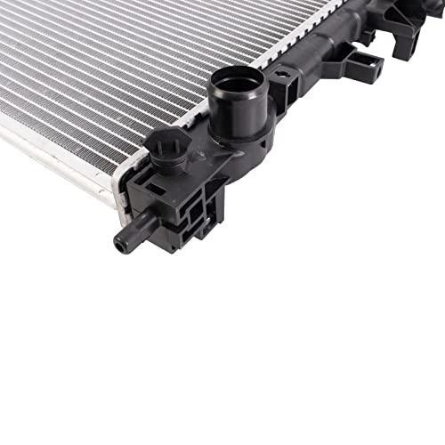 TRQ Radiator Assembly Aluminum Core Compatible with 16-21 Chevrolet Spark CU13590 - Image 3