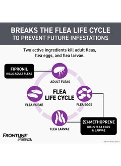 Frontline Plus Flea And Tick Treatment For Medium Dogs Up To 23 To 44 Lbs. 3 Treatments  - Image 3