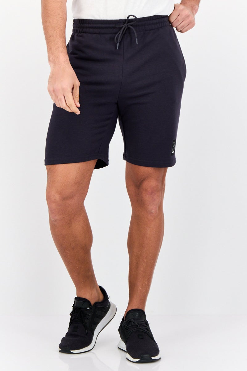 RBX Men Sportswear Fit Training Shorts, Navy  - Image 1