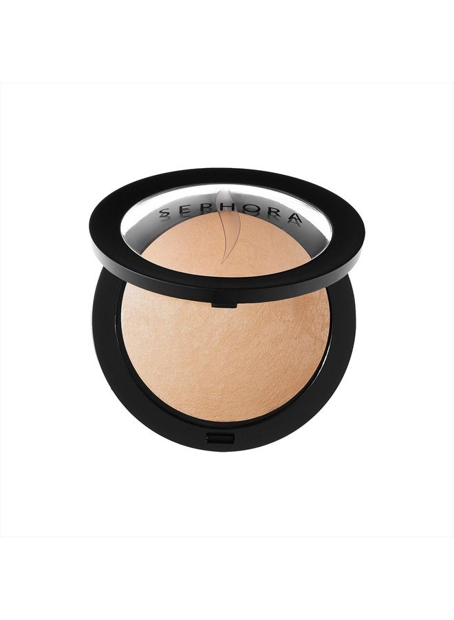 Sephora Collection Microsmooth Baked Foundation Face Powder Color 30 Medium Sand