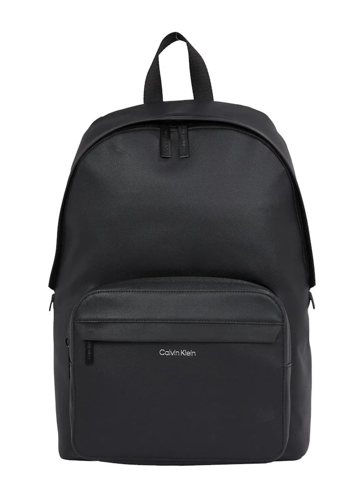 كالفن كلاين Front Pocket Zip Backpack