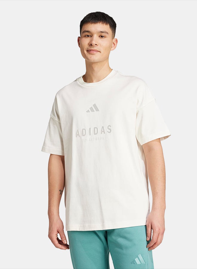 Adidas ALL SZN Embroidered Graphics T-Shirt - Image 1