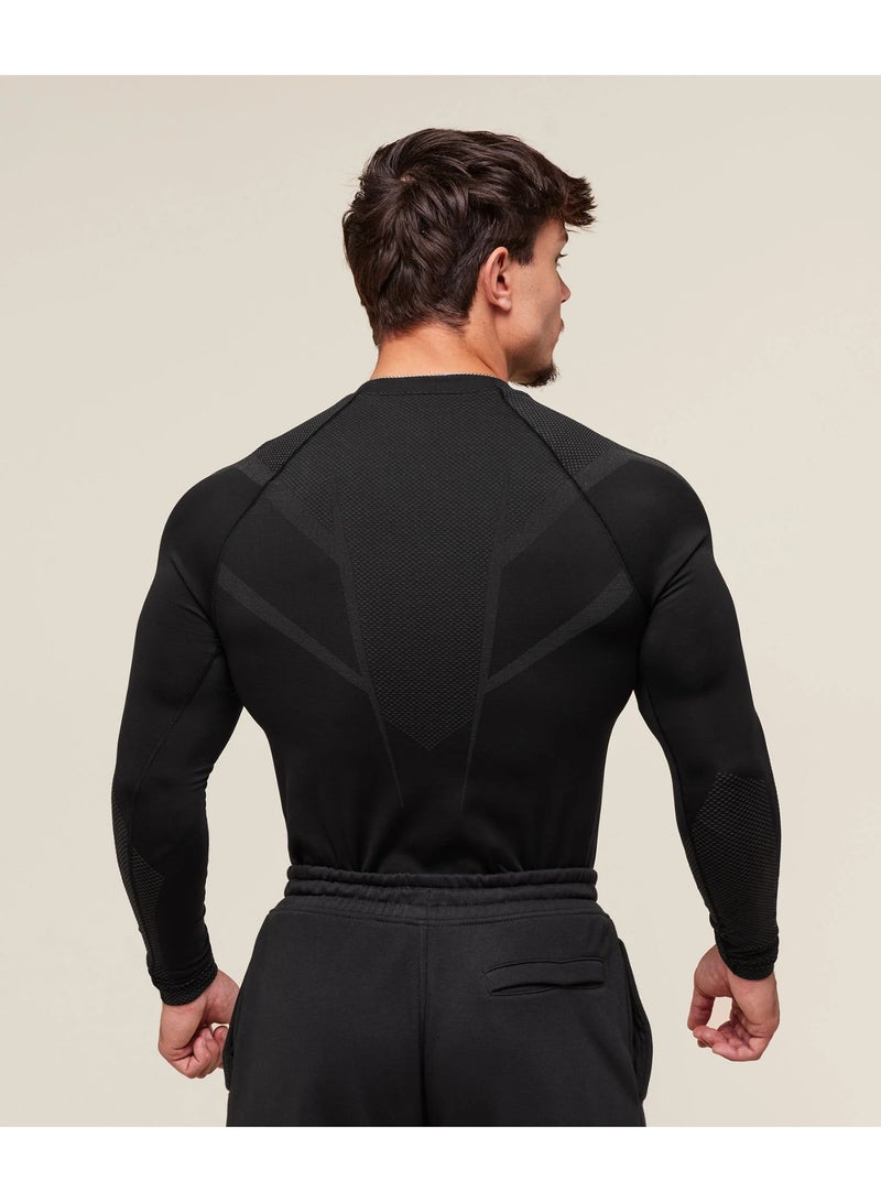 جيمشارك تي شيرت جيم شارك بدون درزات بأكمام طويلة - Image 5