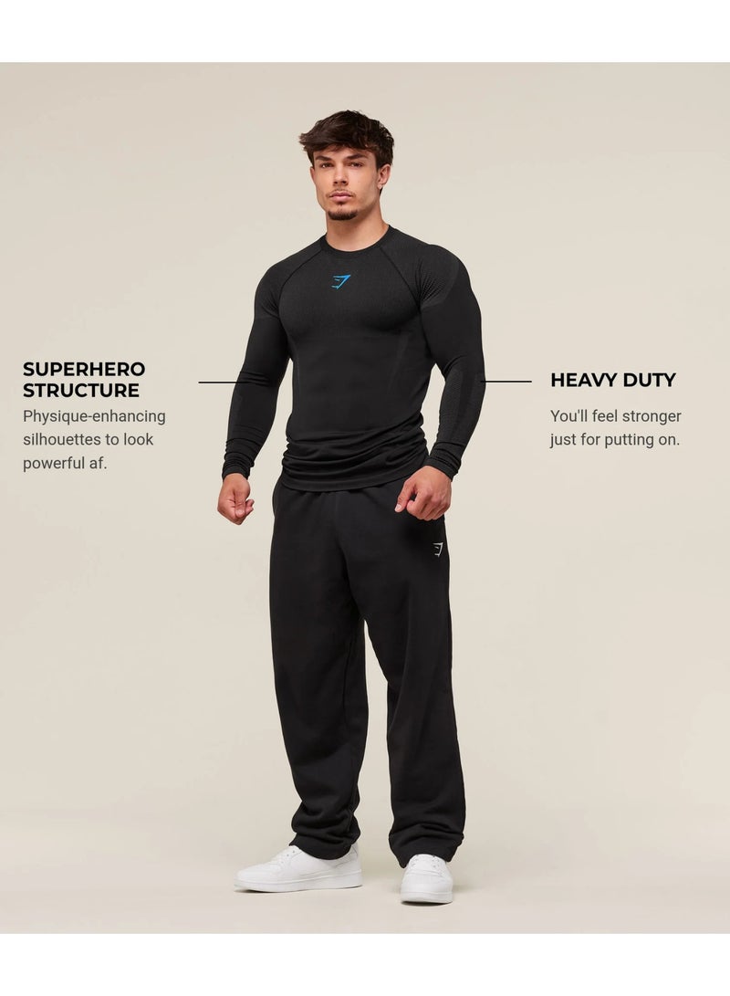 جيمشارك تي شيرت جيم شارك بدون درزات بأكمام طويلة - Image 3