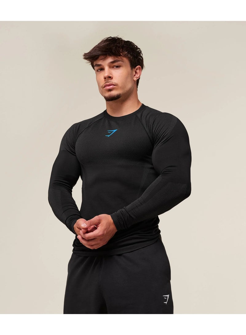 جيمشارك تي شيرت جيم شارك بدون درزات بأكمام طويلة - Image 2