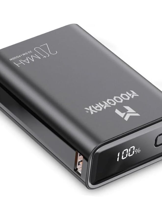 MOOG MAX MINI POWER BANK WITH A CAPACITY OF 20000 MAH
EQUIPPED WITH A DIGITAL SCREEN AND TWO PD AND USB PORTS
BLACK COLOR - Image 1