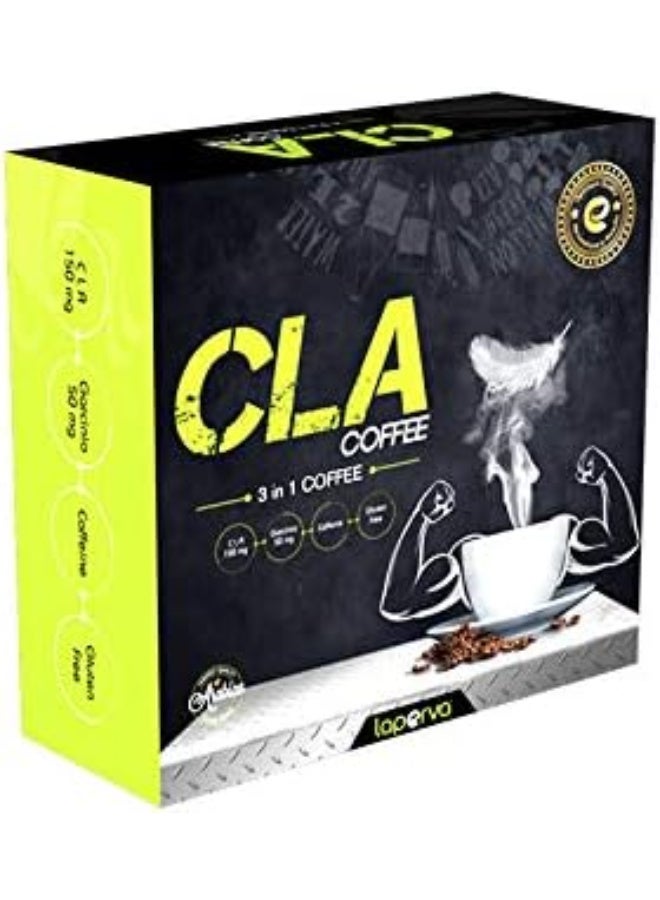 Laperva CLA Coffee 3 In 1, 20 Bags, Premium Arabica Micro-Ground Coffee Blend With CLA 150mg And Garcinia Cambogia 100mg, Sweetened With Sucralose, Gluten Free - Image 2