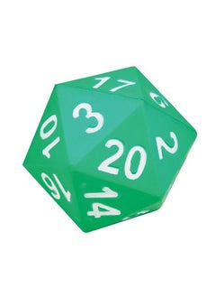 Learning Advantage Jumbo Polyhedra Die 20 Sides Large Foam Dice For Games Teach Numbers Probability Addition And Subtraction  - Image 2