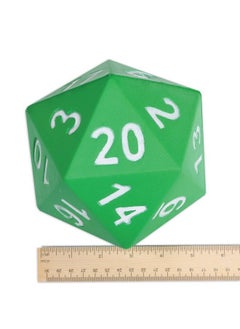 Learning Advantage Jumbo Polyhedra Die 20 Sides Large Foam Dice For Games Teach Numbers Probability Addition And Subtraction  - Image 3