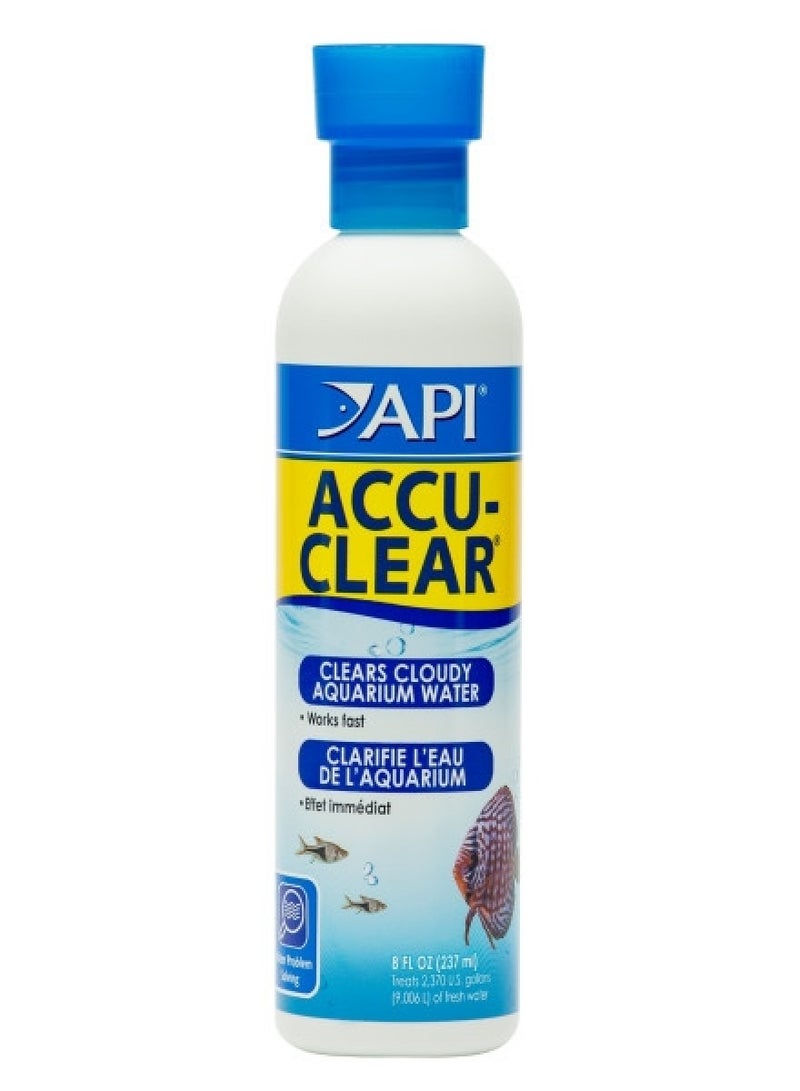 API Accu-Clear 8 oz – Water Clarifier for Cloudy Freshwater Aquariums