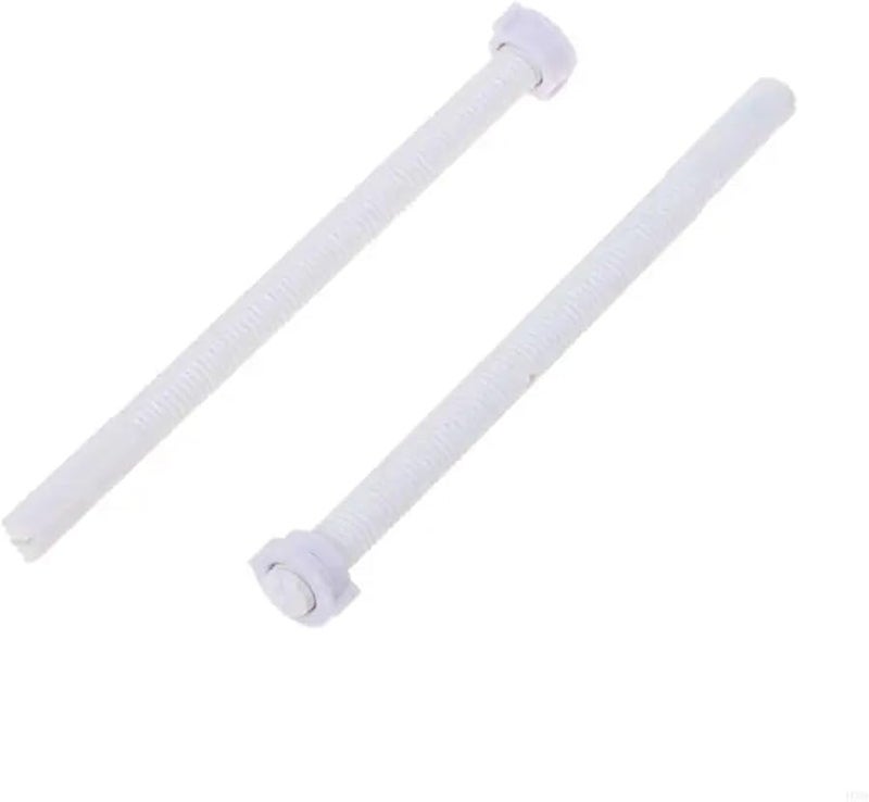 زر دفع مرحاض فضي مزدوج التفريغ طقم من قطعتين - Image 5