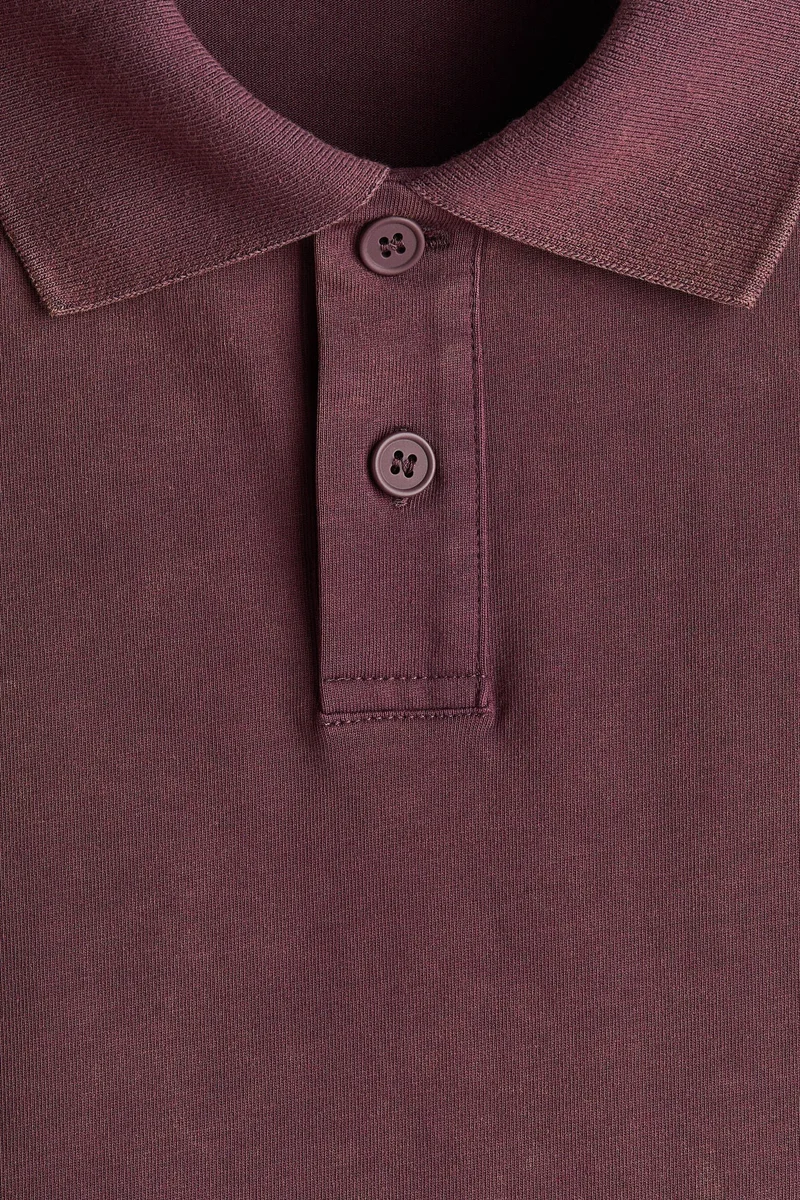 H&M  Loose Fit Cotton polo shirt for Men | Best Price UAE