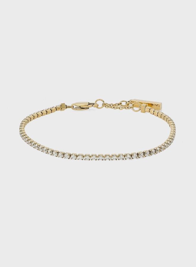 CALVIN KLEIN Bracelets in Gold Embellished with Crystals - Image 3