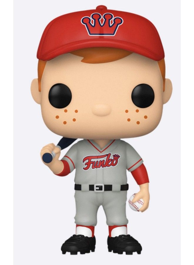 Funko Pop! Baseball Freddy Red Hat Wondercon  - Image 3
