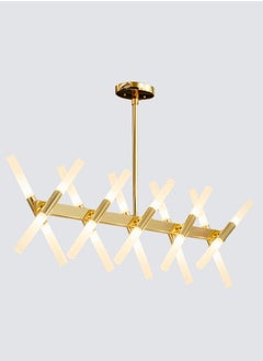 Target Modern Gold Chandelier LED Lamp Ceiling Hanging Chandelier  - Image 2