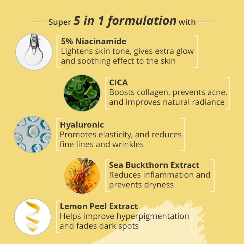 Nirvasa SPF50 Sunscreen Gel with 5 Niacinamide for 98 UVAUVB Protection Lightweight No White Cast Broad Spectrum PA Sunscreen SPF 50 for All Skin Types 50ml Sunscreen for Women Men Pack of 2 - Image 5