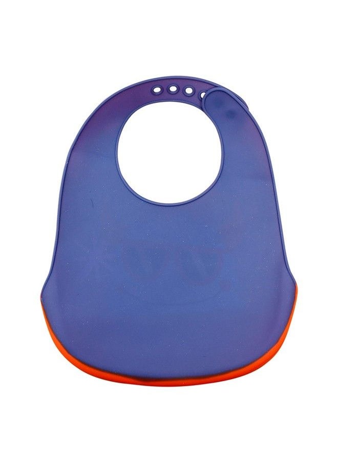 The Little Lookers Silicone Feeding Bib For Baby Toddlers With Adjustable Strap; Waterproof; Easy To Wash; Stain Proof ; Bpa Free Soft Material Bibs With Tray Food Catcher (03 Years) (Pack Of 2)  - Image 3
