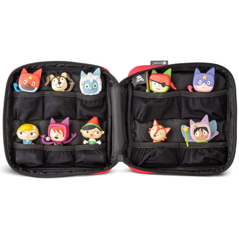Tonies Carrying Case - Secure Protection for up to 10 Characters - Red - Image 2