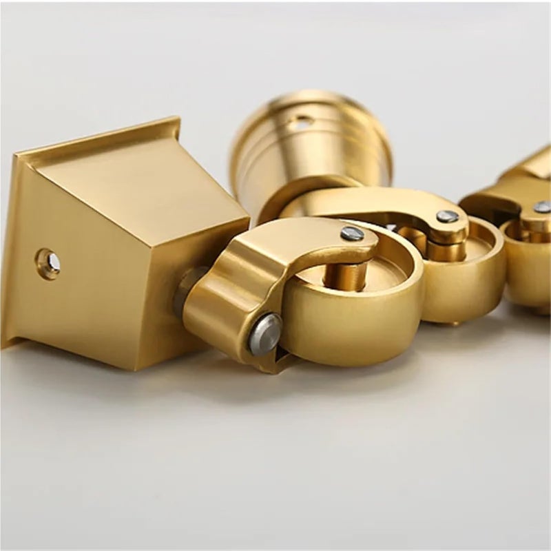 Brass Sofa Tables and Chairs Furniture Casters Heavy Silent Steering Wheel Computer Chair Small Wanxiang Wheel Foot(4PCS) - Image 5
