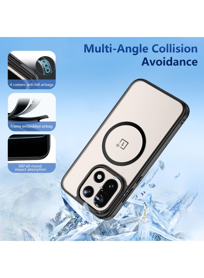 general Case Cover for OnePlus 15, Phone Case Compatible with OnePlus 15 Cases Magsafe, Magnetic Charging Type Protective Shell Premium PC Material,Phone Cover with Scratch and Drop Resistant - Image 5