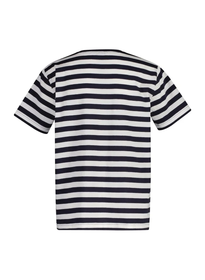 غانت Gant Striped Shield T-Shirt