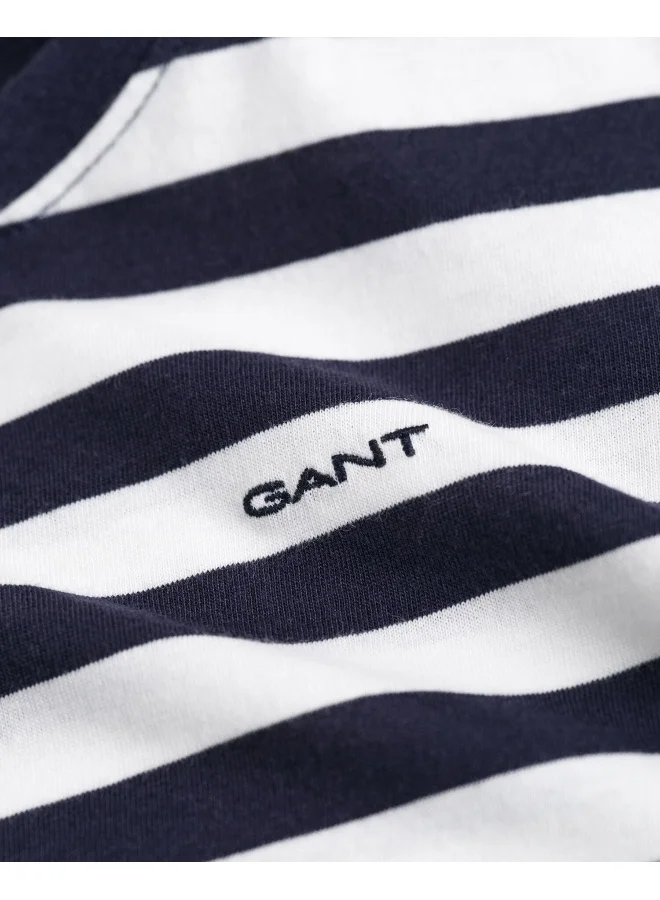 غانت Gant Striped Shield T-Shirt