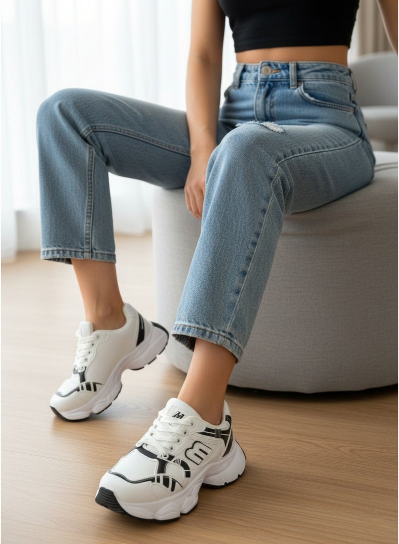 فيبراندا سنيكرز عصري بتصميم ضخم يمنح إطلالة مميزة L-1089 - Image 1