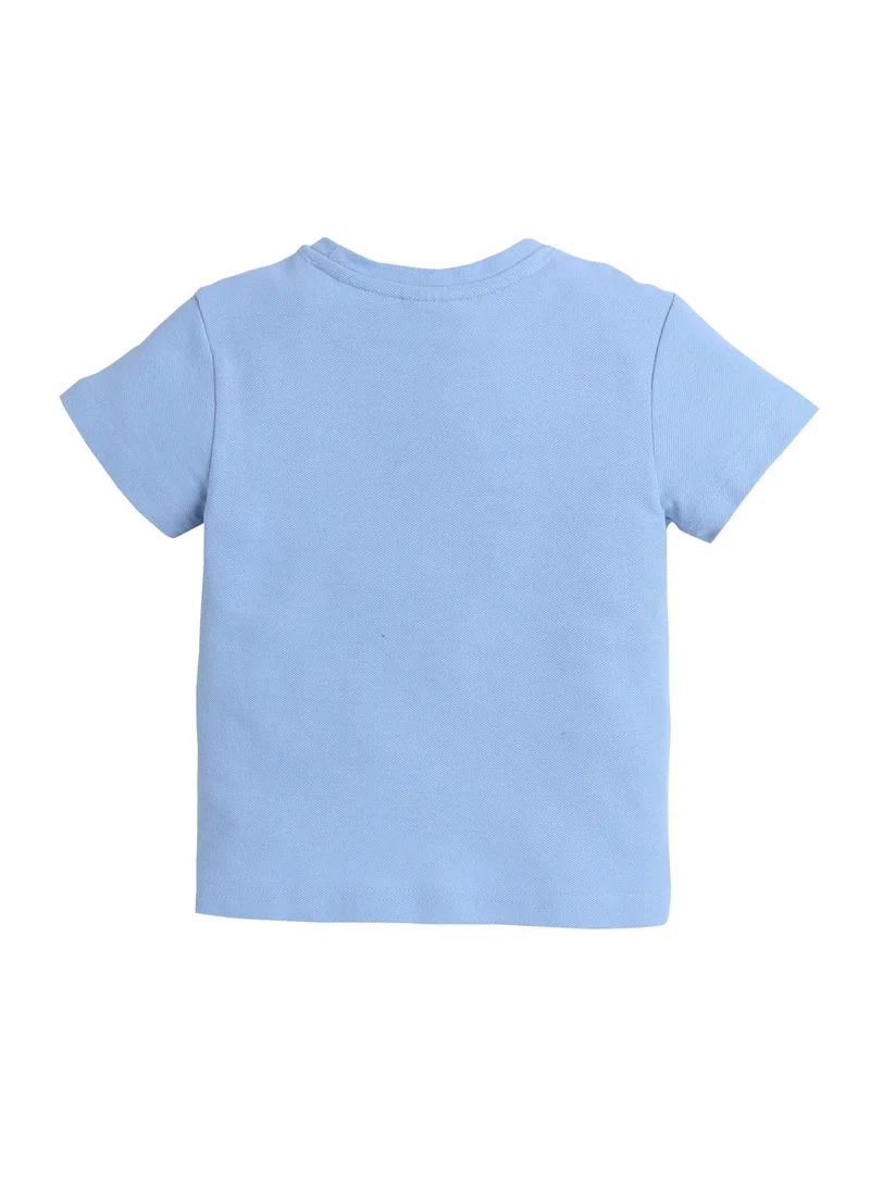 Victor And Jane  Boys "Good Vibes Only" Cotton T-Shirt (2Y–9Y) for Men | Best Price UAE