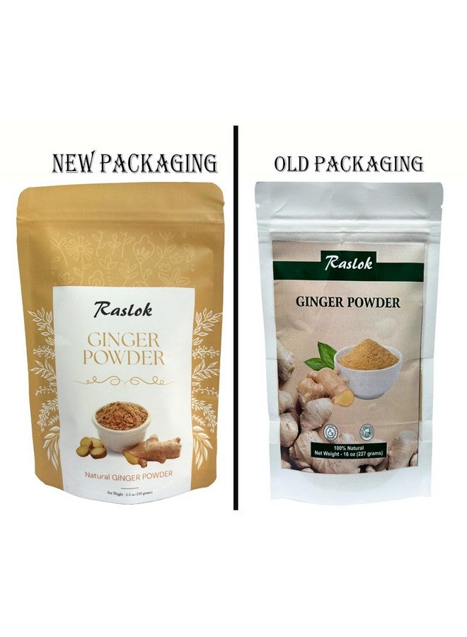 Raslok Ginger Powder | Finely Ground for Easy Mixing, Raw Ginger Spice Flavor | Indian Origin (8 oz) - Image 2
