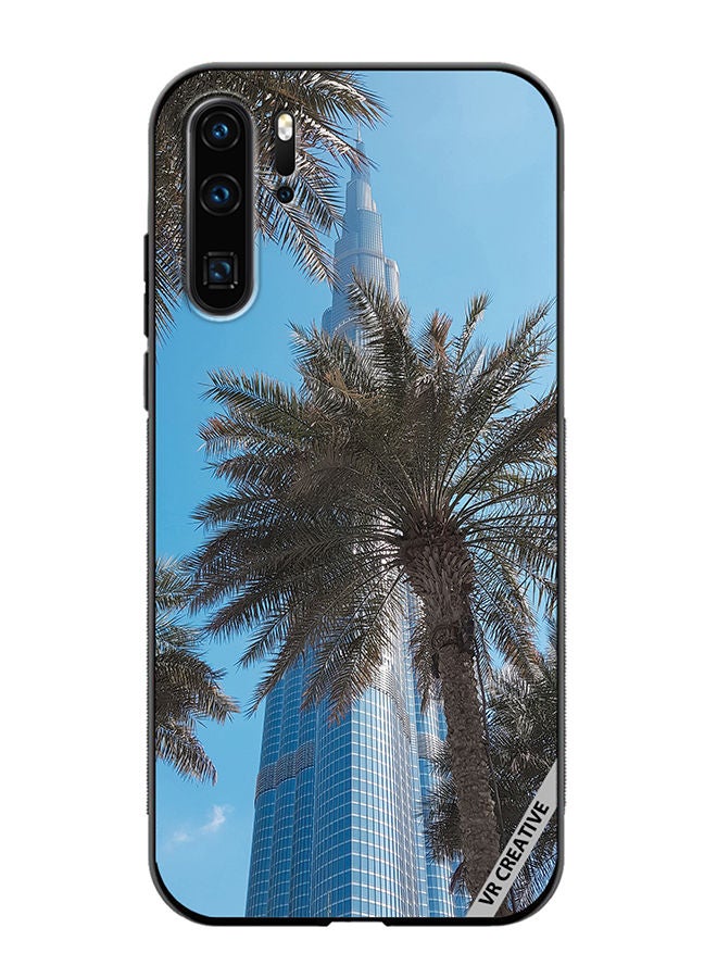 VR CREATIVE Protective Case Cover For Huawei P30 Pro Royal Burj Khalifa Design Multicolour - Image 1