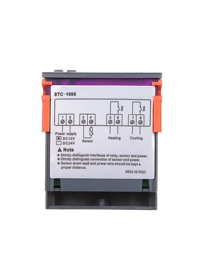 Generic STC-1000 Digital Temperature Controller Heating Cooling Centigrade Thermostat with Sensor  - Image 3