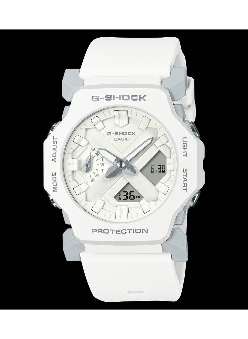 CASIO ساعة جي شوك أنالوج + رقمية بحزام ريزين GA-2300-7ADR - Image 2