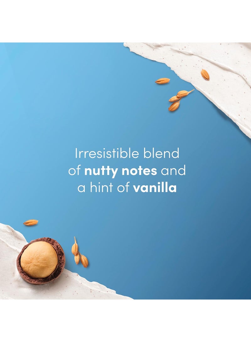 Dove Body Scrub Macadamia & Rice Milk 298g - Image 3