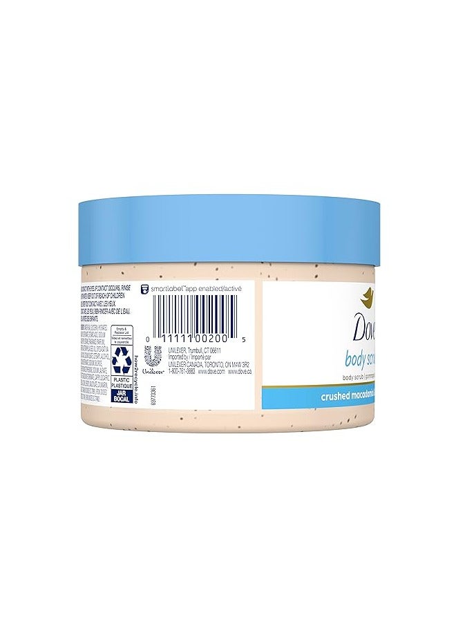 Dove Body Scrub Macadamia & Rice Milk 298g - Image 5