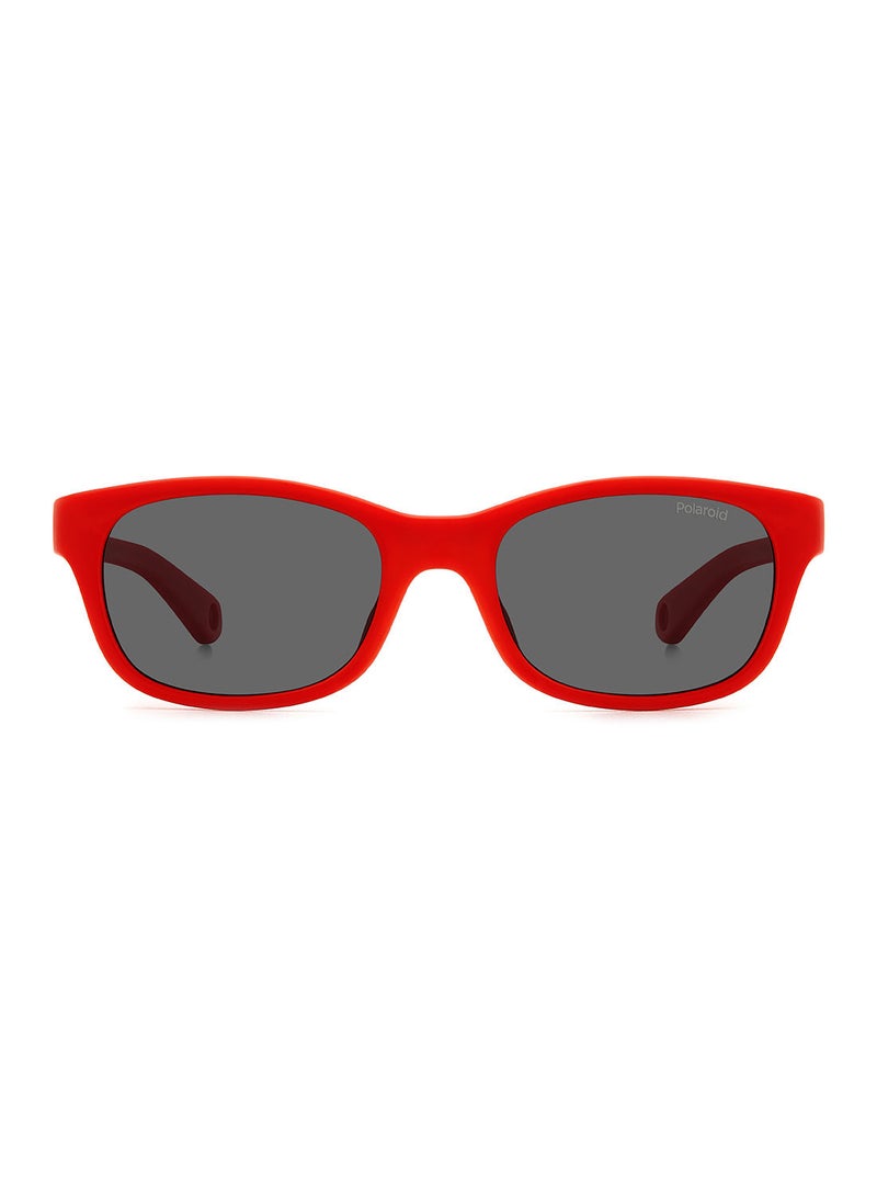Polaroid Kids Unisex UV Protection Rectangular Sunglasses - Pld K006/S Red 44 - Lens Size: 44 Mm  - Image 3