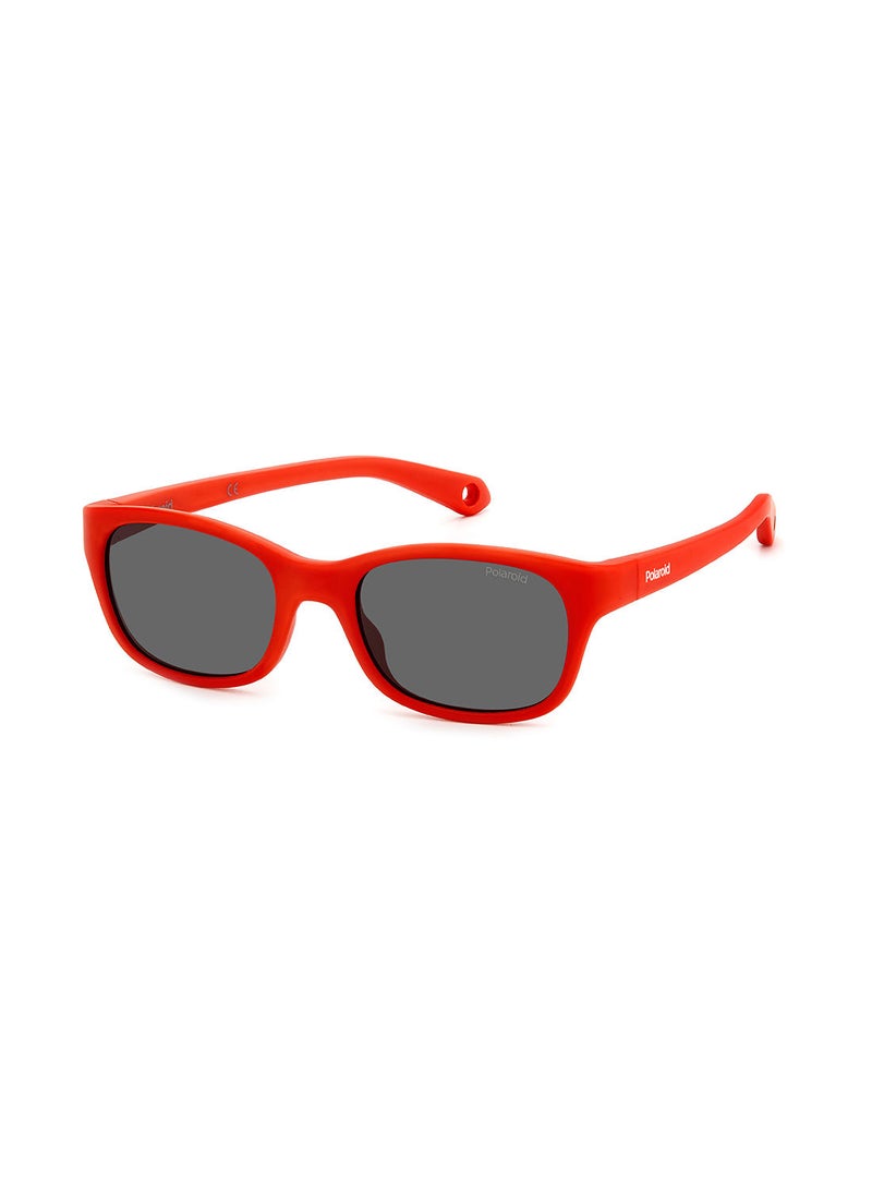 Polaroid Kids Unisex UV Protection Rectangular Sunglasses - Pld K006/S Red 44 - Lens Size: 44 Mm  - Image 1