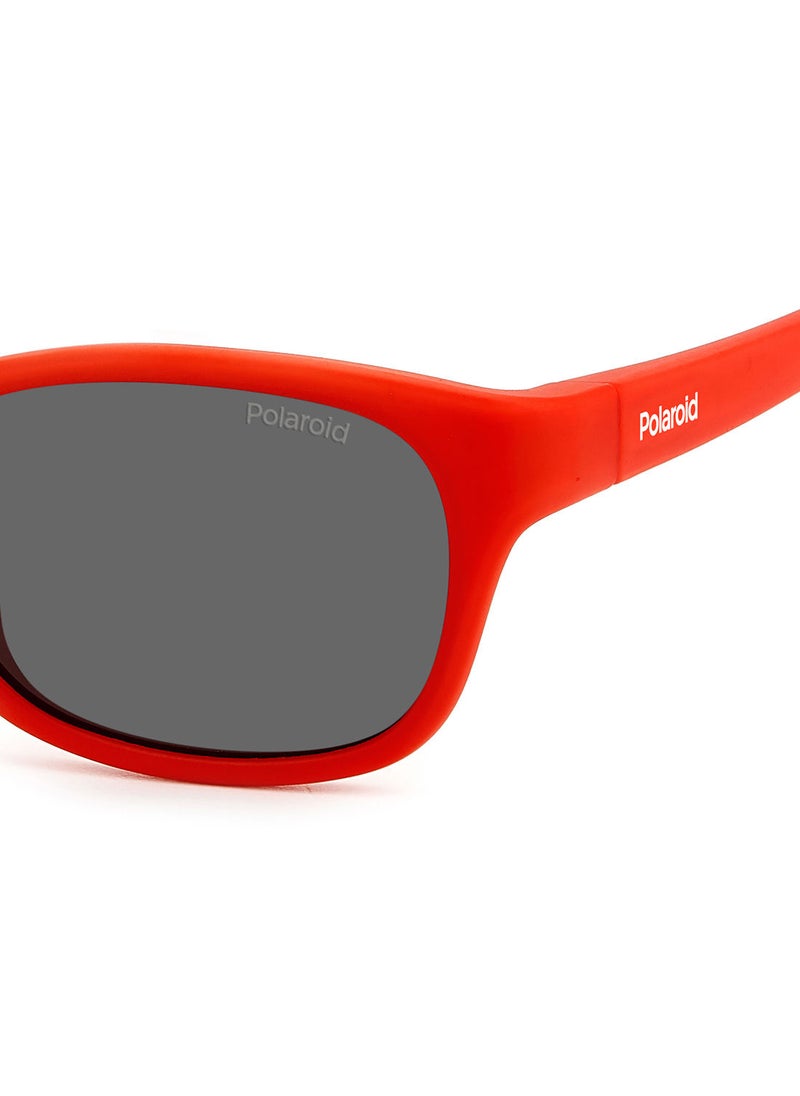 Polaroid Kids Unisex UV Protection Rectangular Sunglasses - Pld K006/S Red 44 - Lens Size: 44 Mm  - Image 5