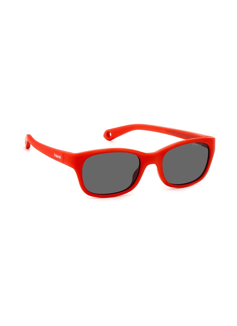 Polaroid Kids Unisex UV Protection Rectangular Sunglasses - Pld K006/S Red 44 - Lens Size: 44 Mm  - Image 2