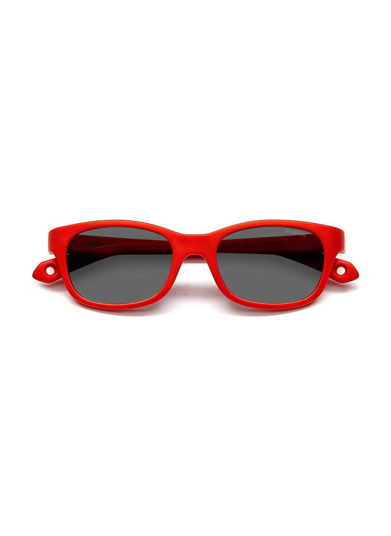 Polaroid Kids Unisex UV Protection Rectangular Sunglasses - Pld K006/S Red 44 - Lens Size: 44 Mm  - Image 4