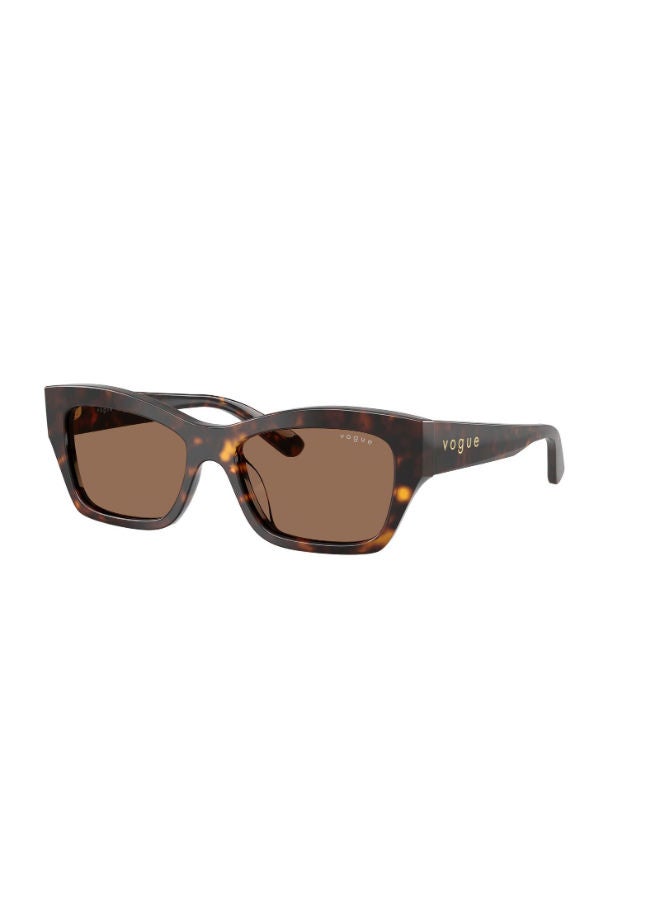 Vogue Women Full Rim Butterfly Sunglasses 0VO5658SU 53 - Image 1