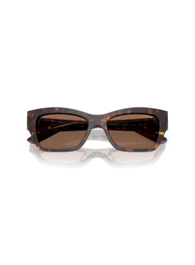 Vogue Women Full Rim Butterfly Sunglasses 0VO5658SU 53 - Image 5